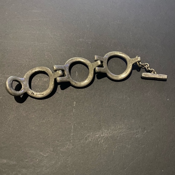 1960s Anders Andersen Industrial Pewter Bracelet - Picture 5 of 14